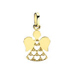 Pendentif Hallie Ange Dentelle Or Jaune - Pendentifs Enfant | Marc Orian