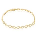 Bracelet Merane Plaqu&eacute; Or Oxydes De Zirconium - Bracelets cha&icirc;nes Femme | Marc Orian