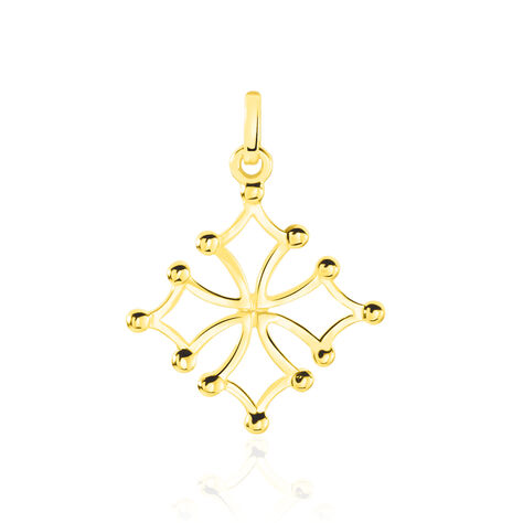Pendentif Dajo Croix Occitane Or Jaune - Pendentifs Famille | Marc Orian