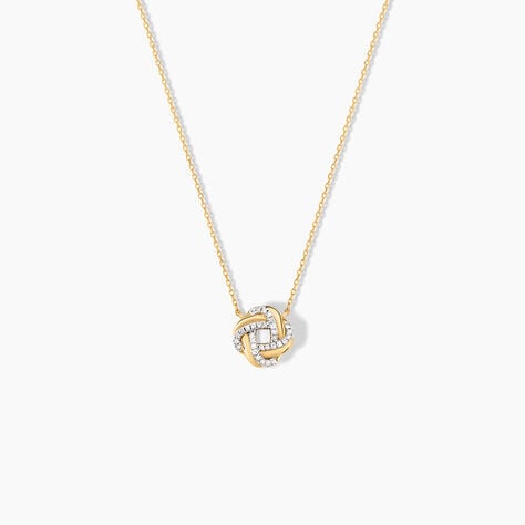 Collier Dayaram Or Jaune Diamant - Colliers avec pierres Femme | Marc Orian