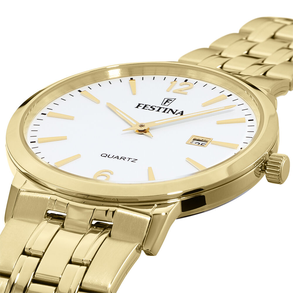 Montre Festina Classics Blanc - Montres classiques Homme | Marc Orian