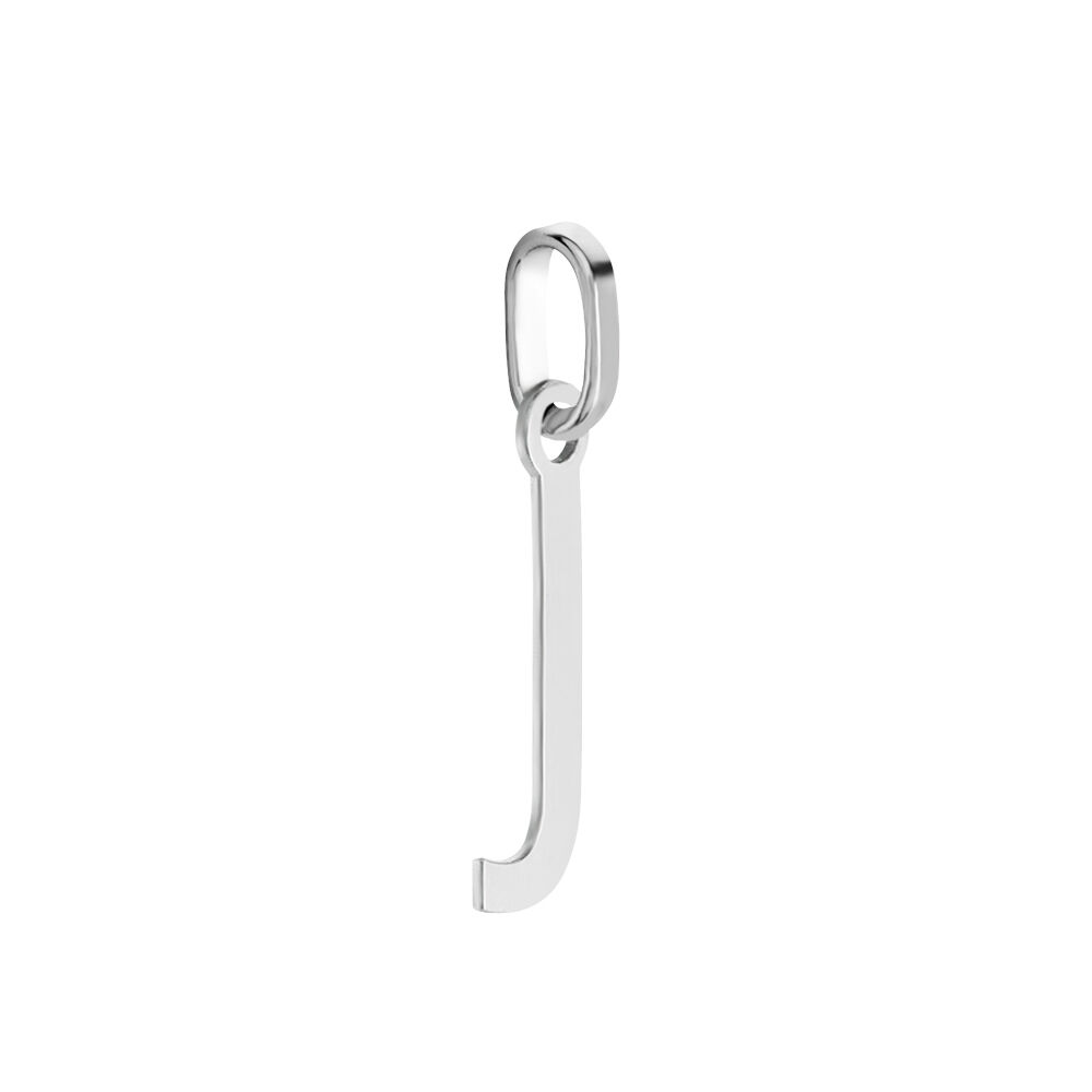 Pendentif Ionia Lettre Or Blanc - Pendentifs Famille | Marc Orian
