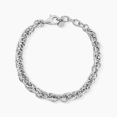 Bracelet Argent Damiano - Bracelets mailles Femme | Marc Orian