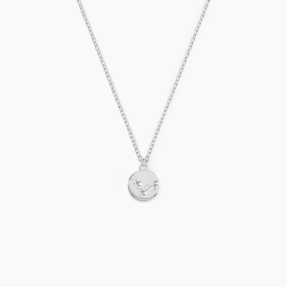 Collier Despina Argent Blanc Oxyde De Zirconium - Colliers avec pierres Femme | Marc Orian