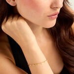 Bracelet Florencia Acier Dor&eacute; - Bracelets cha&icirc;nes Femme | Marc Orian