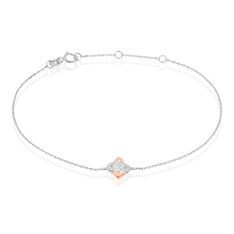 Bracelet Bahiya Or Bicolore Diamant - Bracelets chaînes Femme | Marc Orian