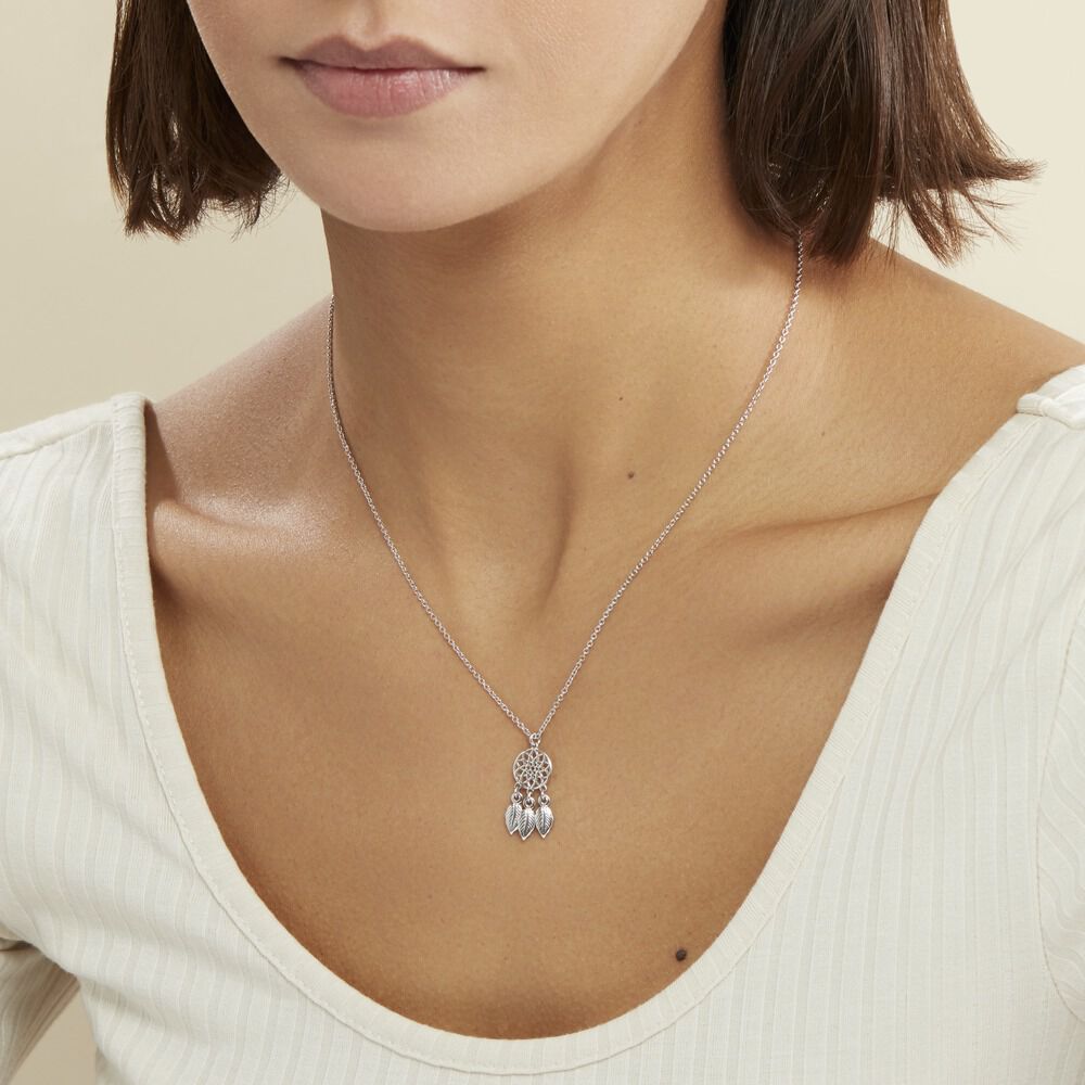 Collier Ida Argent Blanc -  Femme | Marc Orian