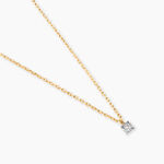 Collier Mei Or Jaune Diamant - Colliers solitaires Femme | Marc Orian