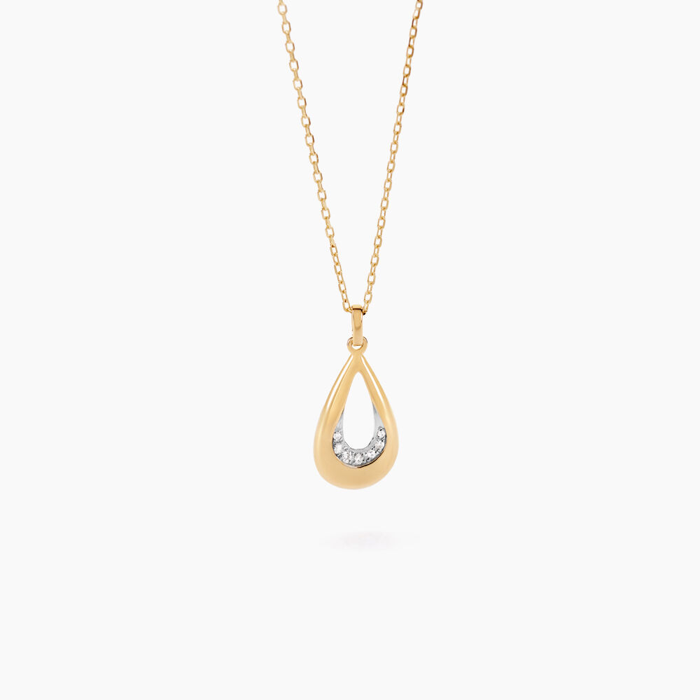 Collier Nirmala Or Jaune Diamant - Colliers avec pierres Femme | Marc Orian