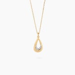 Collier Nirmala Or Jaune Diamant - Colliers avec pierres Femme | Marc Orian