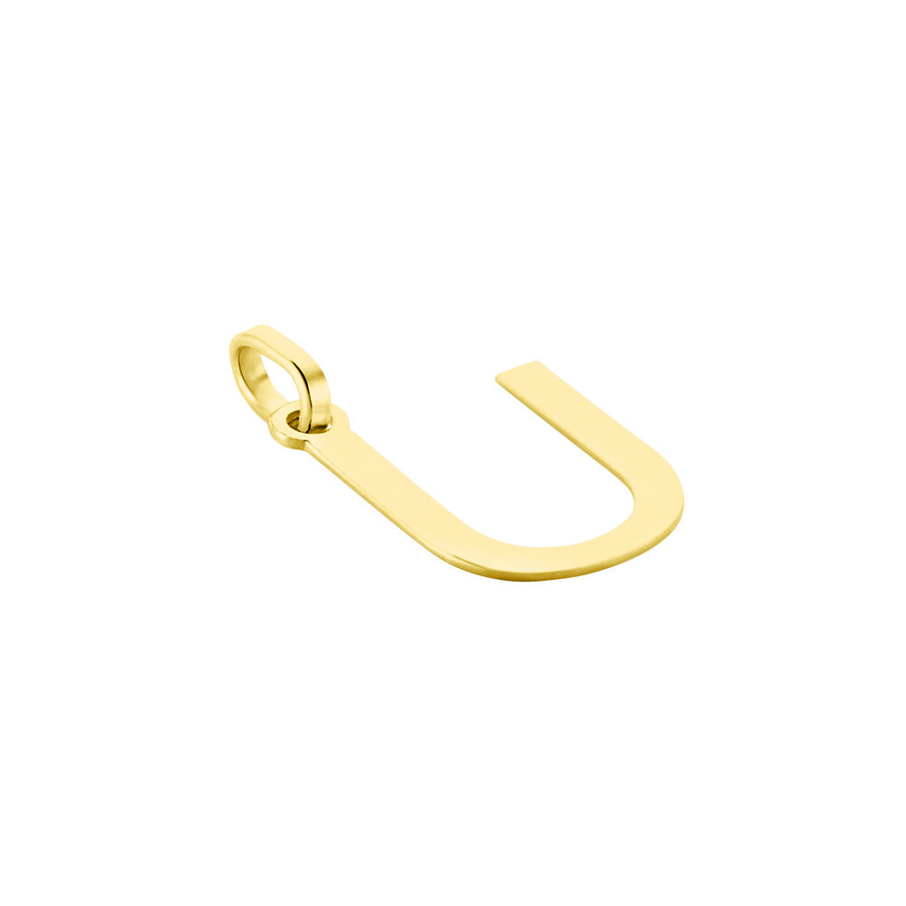 Pendentif Ionia Lettre Or Jaune - Pendentifs Famille | Marc Orian