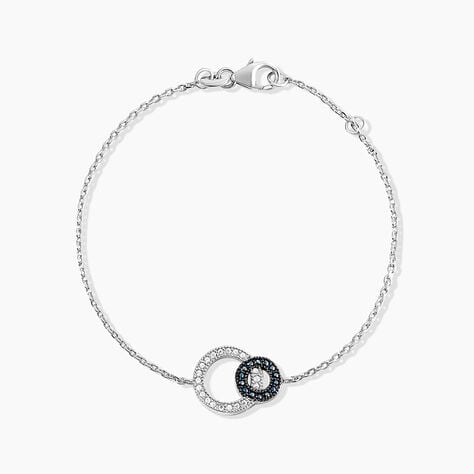 Bracelet Diana Argent Blanc Oxyde De Zirconium - Bracelets fantaisie Femme | Marc Orian