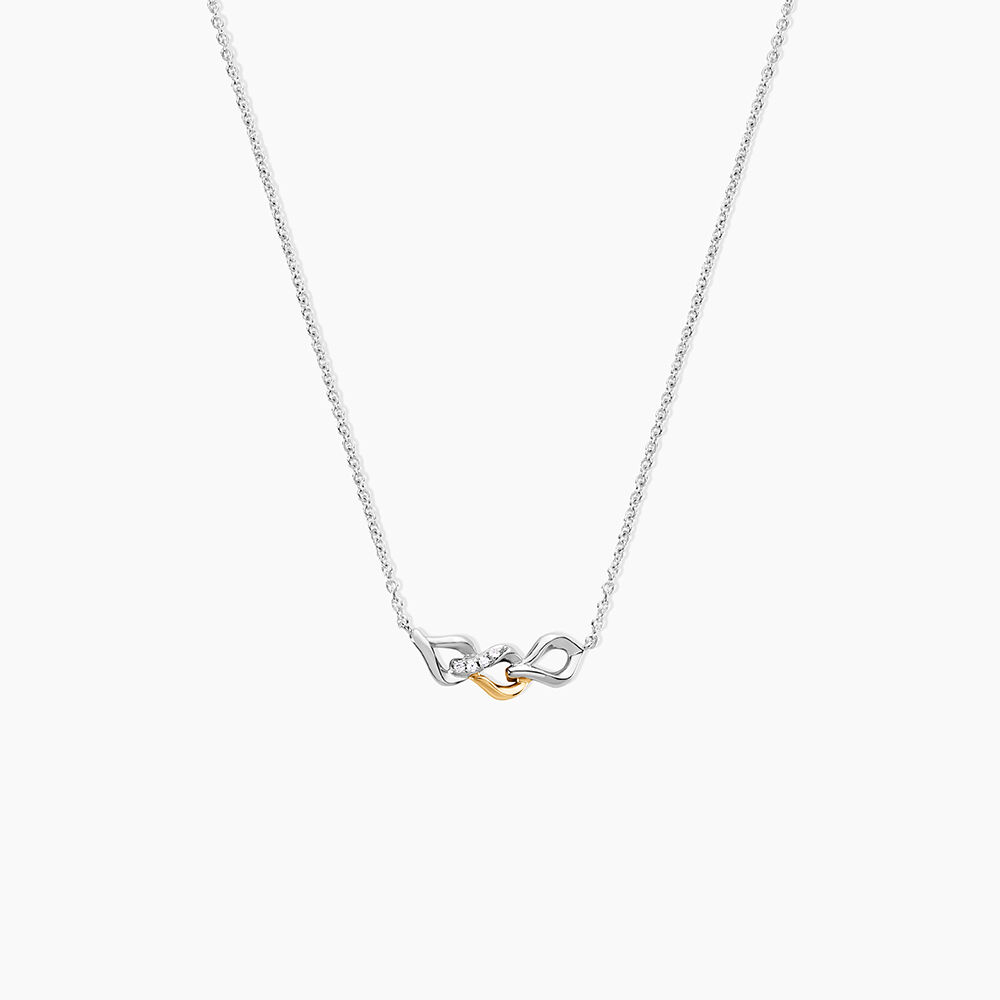 Collier Or Jaune Oxyde De Zirconium - Colliers avec pierres Femme | Marc Orian