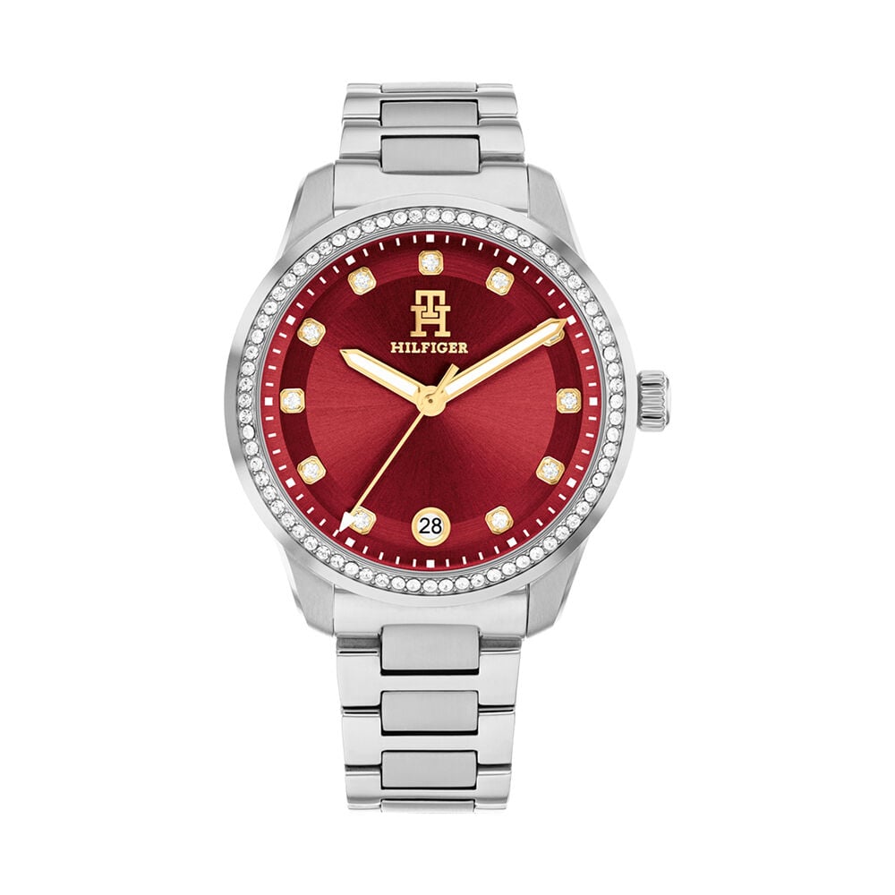 Montre Tommy Hilfiger Th85 Crystals Cerise - Montres étanches Femme | Marc Orian