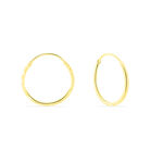 Cr&eacute;oles Valerina Or Jaune - Cr&eacute;oles Femme | Marc Orian