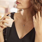 Collier Or Jaune Sagesse Topaze Oxydes De Zirconium - Colliers avec pierres Femme | Marc Orian