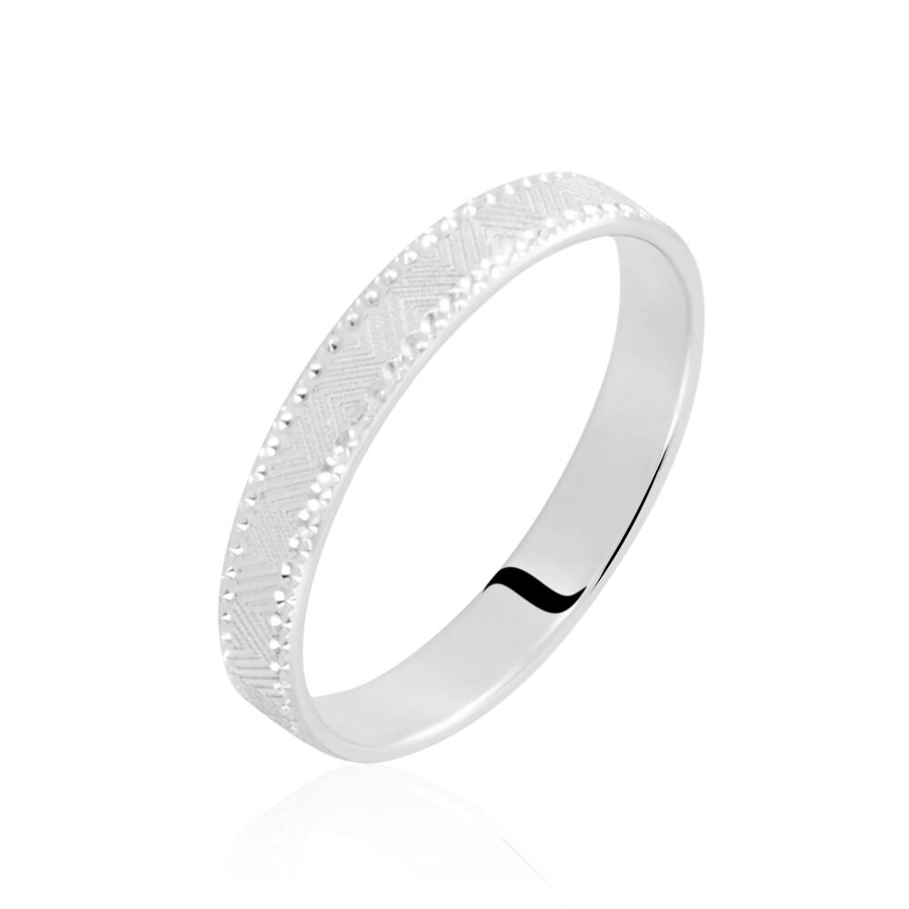 Alliance Valentienne Or Blanc - Alliances duo Unisex | Marc Orian