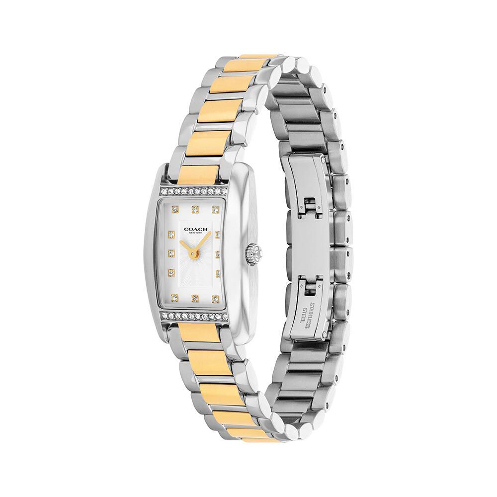 Montre Coach Reese Blanc - Nouveautés Femme | Marc Orian