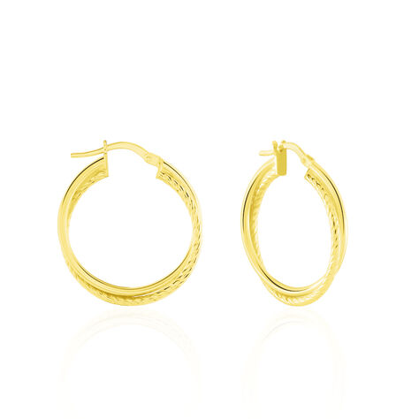 Créoles Maelia Or Jaune - Créoles Femme | Marc Orian