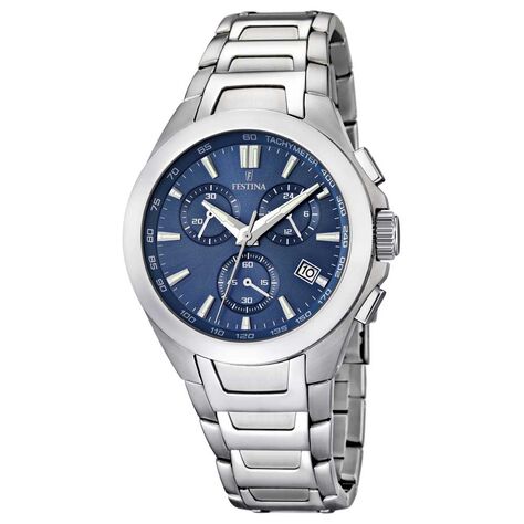 Montre Festina Timeless Chronograph Bleu - Montres classiques Homme | Marc Orian