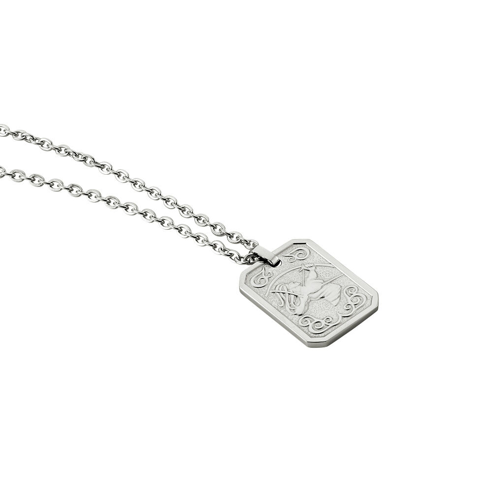 Collier Phebus Him Acier - Colliers fantaisie Homme | Marc Orian