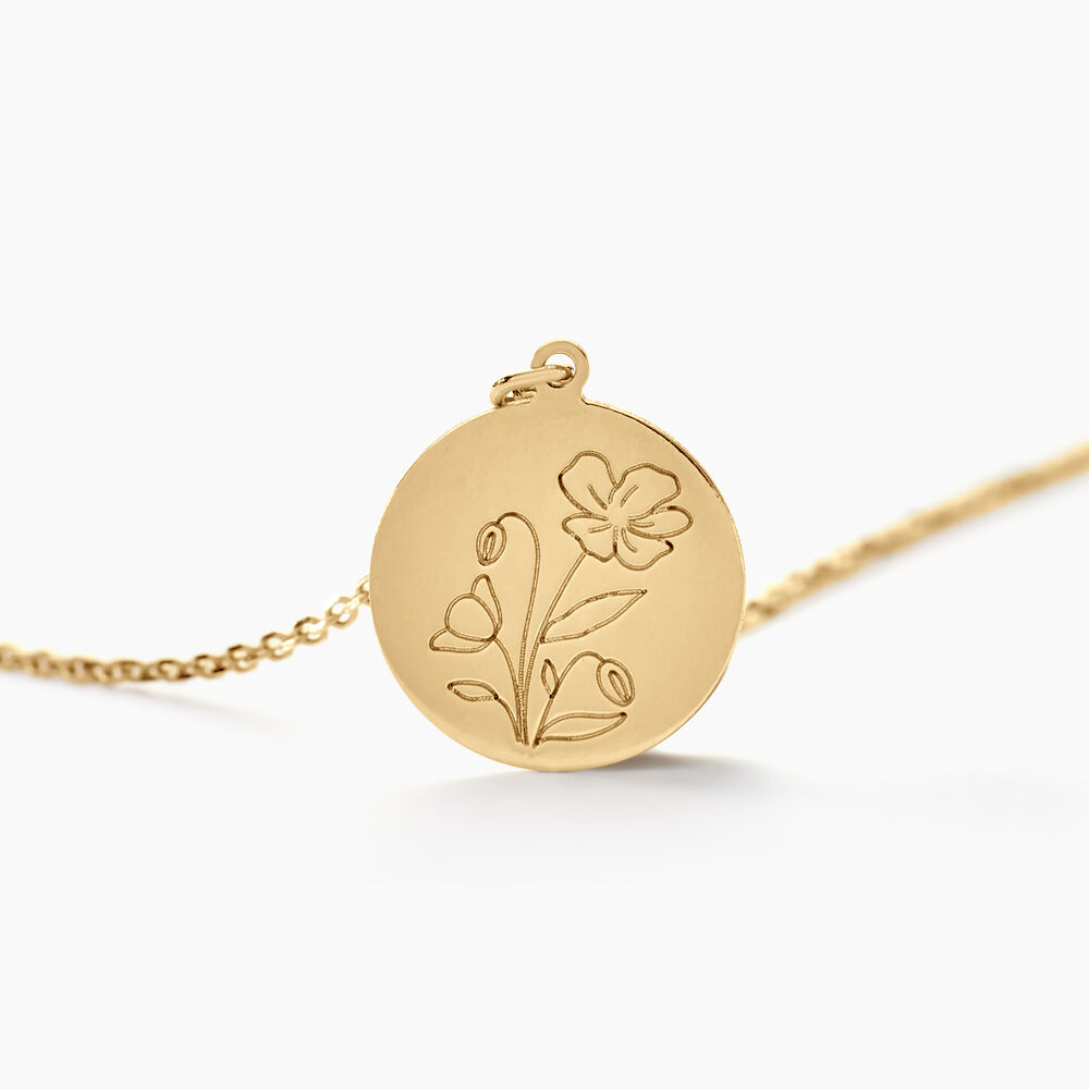 Collier Celestyna Or Jaune - Bijoux personnalis&eacute;s Femme | Marc Orian