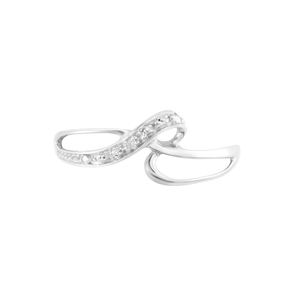 Bague Emma-lise Or Blanc Diamant - Bagues pierres précieuses Femme | Marc Orian