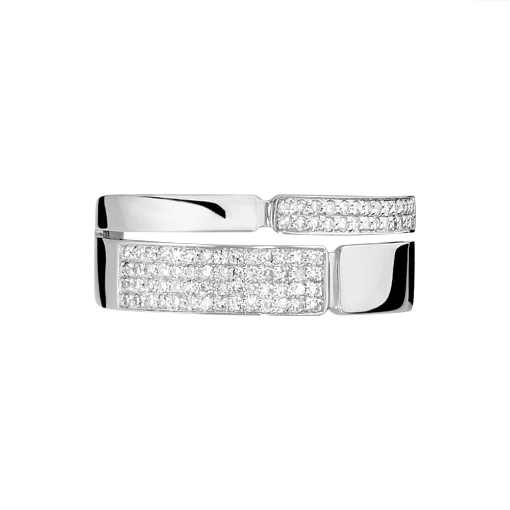 Bague Sophia Or Blanc Diamant - Parures de mariage Femme | Marc Orian