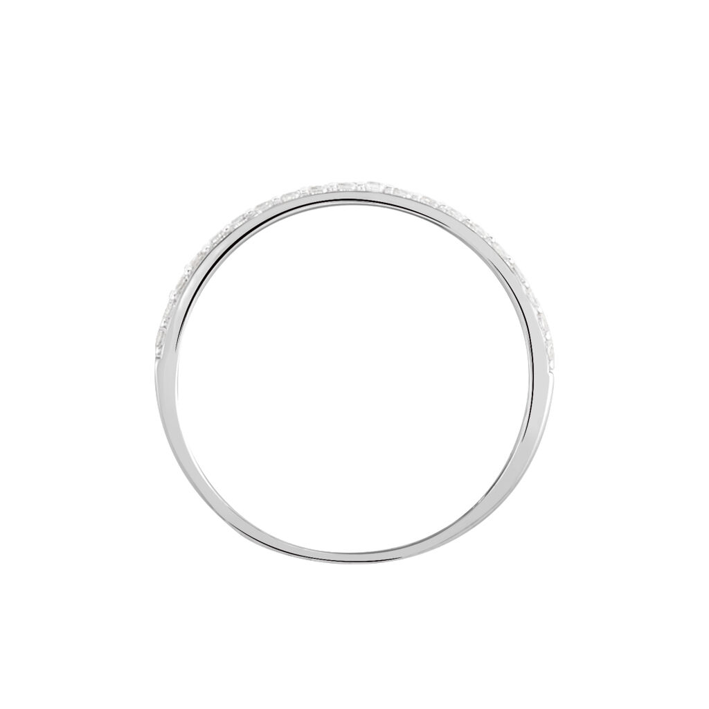 Bague Lison Or Blanc Oxyde De Zirconium - Bagues Femme | Marc Orian