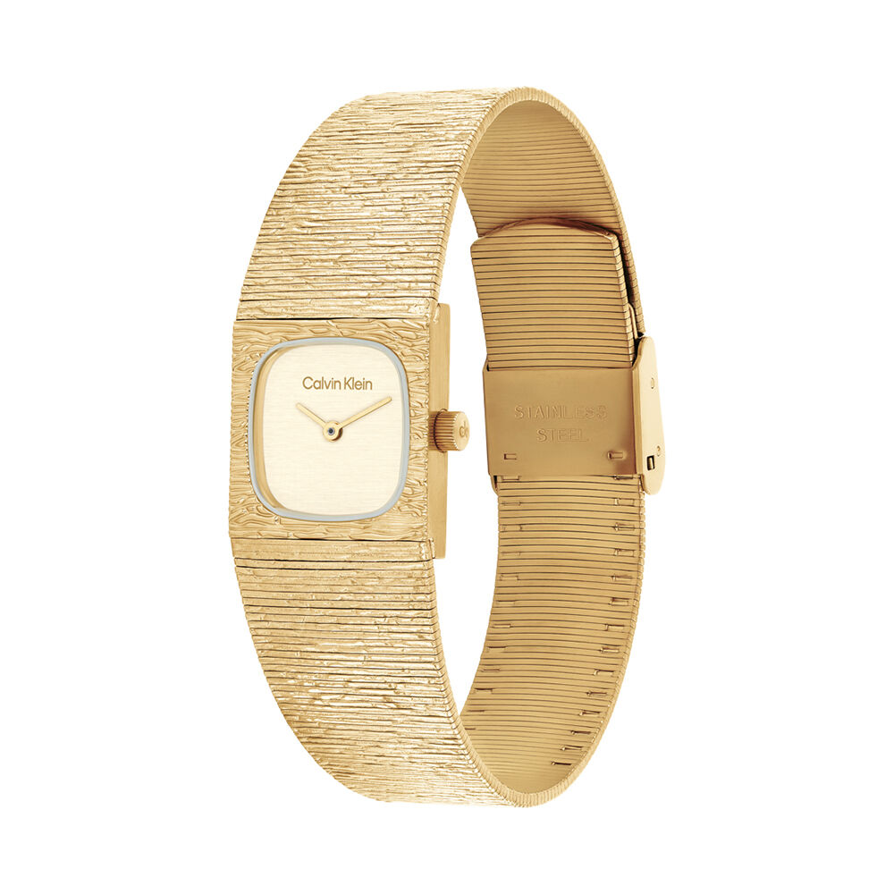 Montre Calvin Klein Sophisticated Square Champagne - Montres &eacute;tanches Femme | Marc Orian