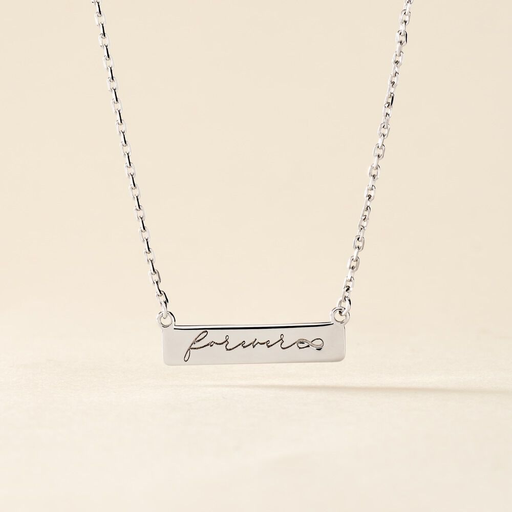 Collier Lorayne Argent Blanc -  Femme | Marc Orian