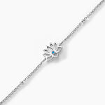 Bracelet Wisteria Argent Blanc Oxyde De Zirconium - Bracelets fantaisie Femme | Marc Orian