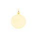 Pendentif Ange Rond Mat Or Jaune - Médailles et médaillons Famille | Marc Orian