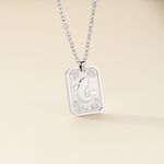 Collier Phebus Him Acier - Colliers fantaisie Homme | Marc Orian