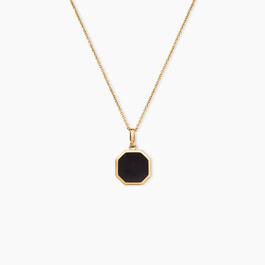 Collier Elioth Plaque Or Jaune