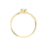 Bague Solitaire Servana Or Jaune Oxyde De Zirconium - Solitaires Femme | Marc Orian