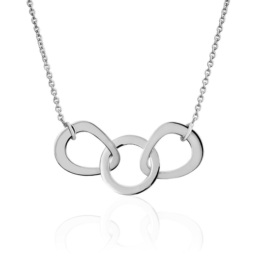 Collier Joy Argent Blanc - Colliers Femme | Marc Orian