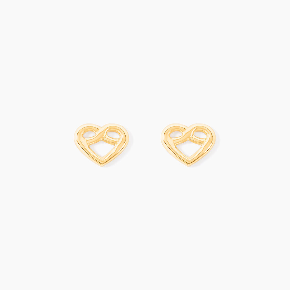 Boucles D'oreilles Puces Hartwin Or Jaune - Bijoux Famille | Marc Orian