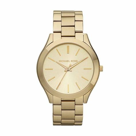 Montre Michael Kors Slim Runway Champagne - Montres étanches Femme | Marc Orian