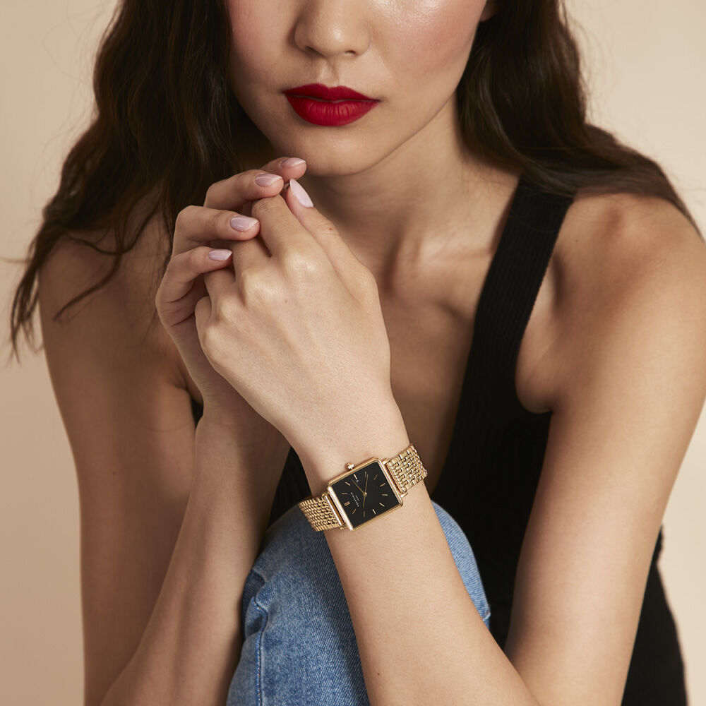 Montre Rosefield The Boxy Noir - Montres étanches Femme | Marc Orian