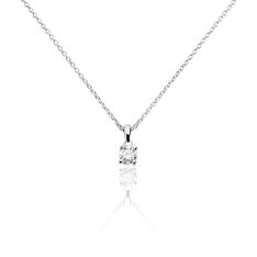 Collier Alexandra Or Blanc Diamant - Parure de mariage Femme | Marc Orian