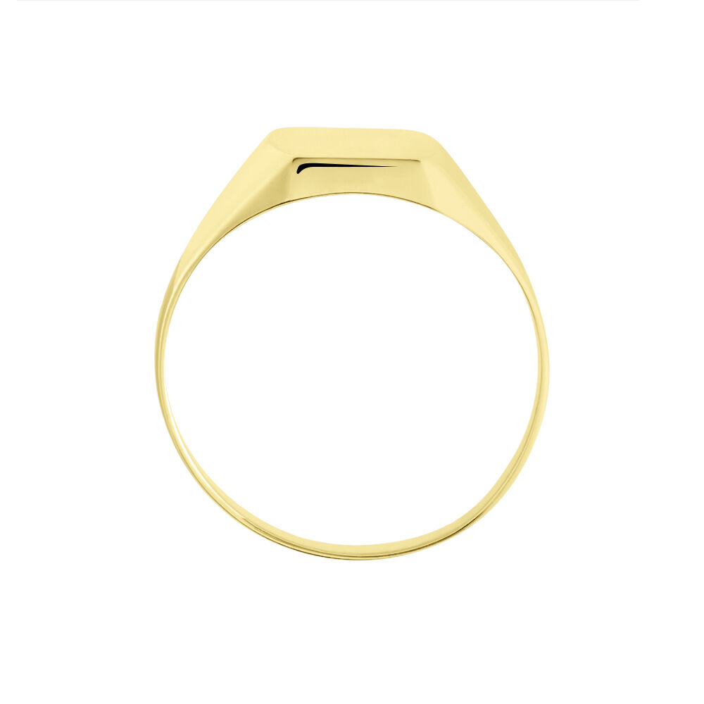 Chevalière Ayliz Or Jaune - Bijoux personnalisés Famille | Marc Orian