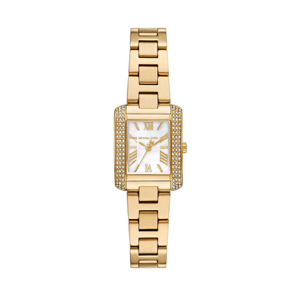 Montre Michael Kors Petite Emery Nacre Blanche - Montres étanches Femme | Marc Orian