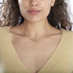 Collier Beavis Or Jaune - Bijoux personnalis&eacute;s Femme | Marc Orian