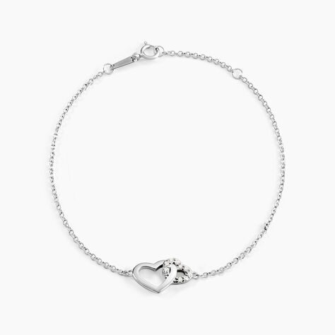 Bracelet Azylis Argent Blanc Oxyde De Zirconium - Bracelets chaînes Femme | Marc Orian