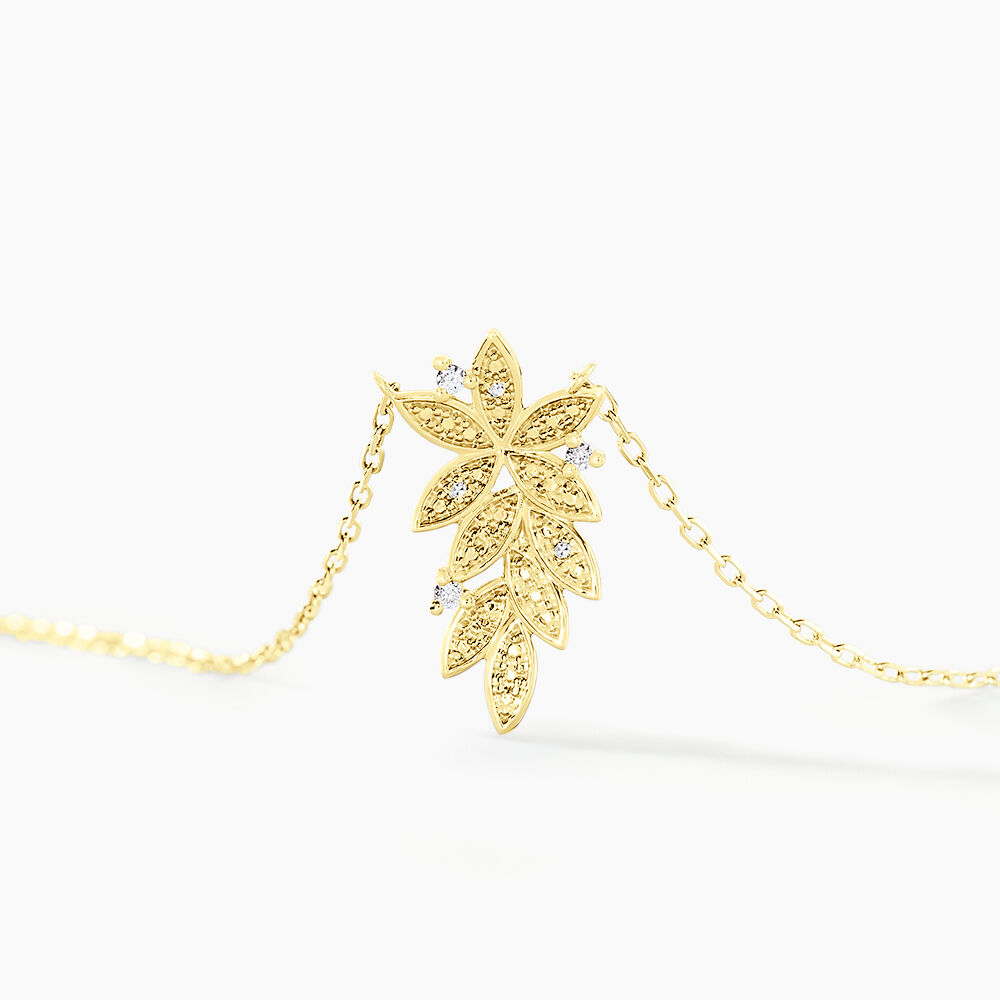 Collier Cezar Or Jaune Diamant -  Femme | Marc Orian