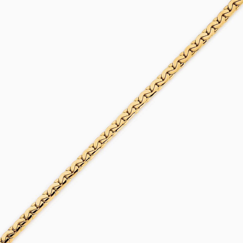 Bracelet Ivy Argent Dor&eacute; A L'Or 750/1000 - Bracelets cha&icirc;nes Femme | Marc Orian