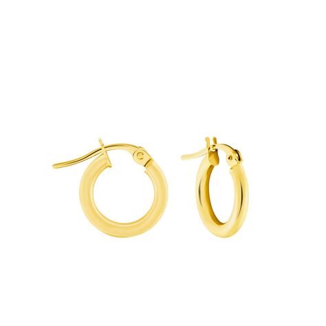 Créoles Verania Or Jaune - Boucles d'oreilles Créoles Femme | Marc Orian