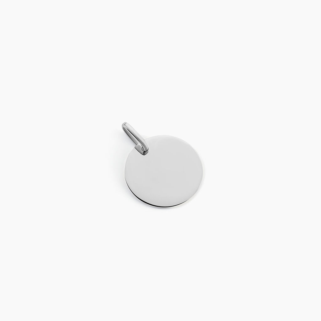 Pendentif Elisandre Argent Blanc - Bijoux personnalis&eacute;s Unisex | Marc Orian