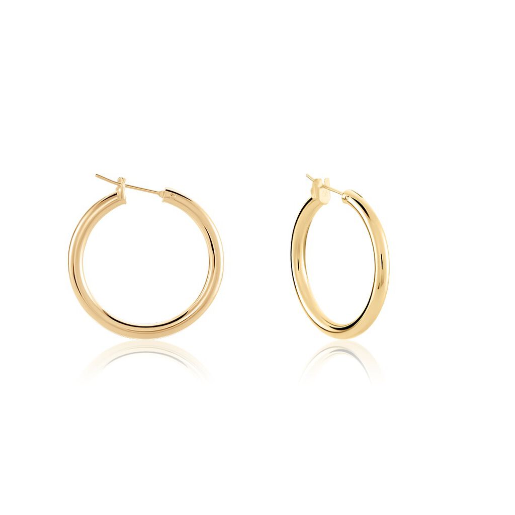 Créoles Adalie Plaqué Or Jaune - Créoles Femme | Marc Orian